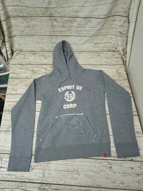 Esprit De Corp Gray Hoodie Women Size Large